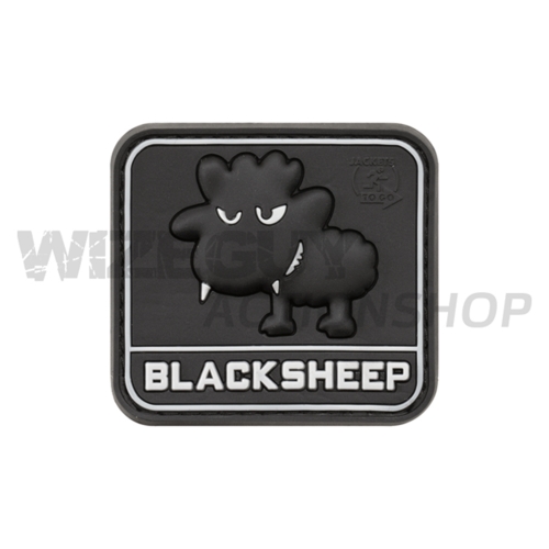 JTG Rubber Patch: Little Black Sheep Svart i gruppen Taktisk Utrustning / Patches hos Wizeguy Sweden AB (JTG-007296)