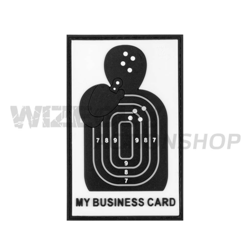 3D Rubber Patch: My Business Card i gruppen Taktisk Utrustning / Patches hos Wizeguy Sweden AB (JTG-017571)