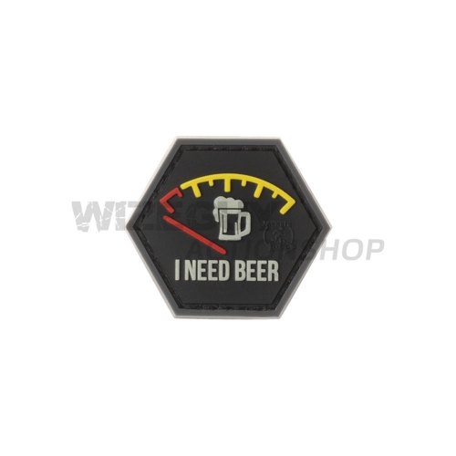 3D Rubber Patch: I need Beer Rd i gruppen Taktisk Utrustning / Patches hos Wizeguy Sweden AB (JTG-027850)