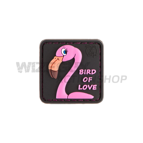 3D Rubber Patch: Bird of Love i gruppen Taktisk Utrustning / Patches hos Wizeguy Sweden AB (JTG-035416)
