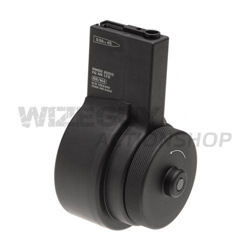 Ares Drum Mag M4 2150rds i gruppen Airsoft / Airsoft Magasin hos Wizeguy Sweden AB (as-ares-mag-0003)