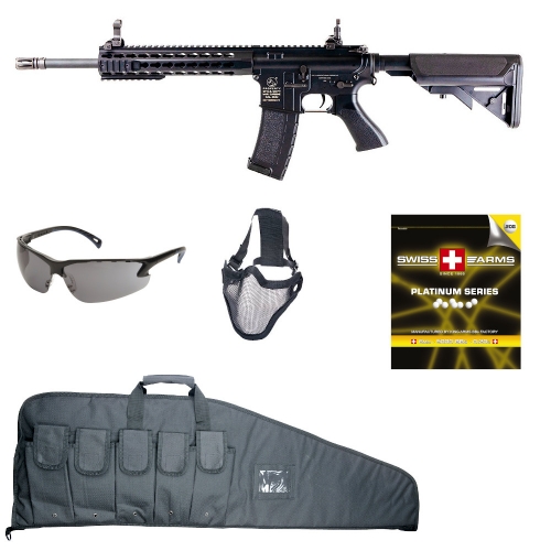 Airsoftpaket - Colt M4A1 Mid Keymod i gruppen Airsoft / Airsoftpaket hos Wizeguy Sweden AB (as-cg-gun-0118P)