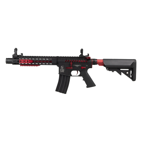 Colt M4 Blast Red Fox Edition AEG Full metall 1J i gruppen Airsoft / Airsoft Gevr / Airsoftgevr full metall hos Wizeguy Sweden AB (as-cg-gun-0138)