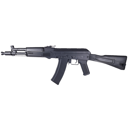 Kalashnikov AK-74M black steel AEG 6 mm i gruppen Airsoft / Airsoft Gevr / Eldrivna (AEG) airsoft gevr hos Wizeguy Sweden AB (as-cg-gun-0193)