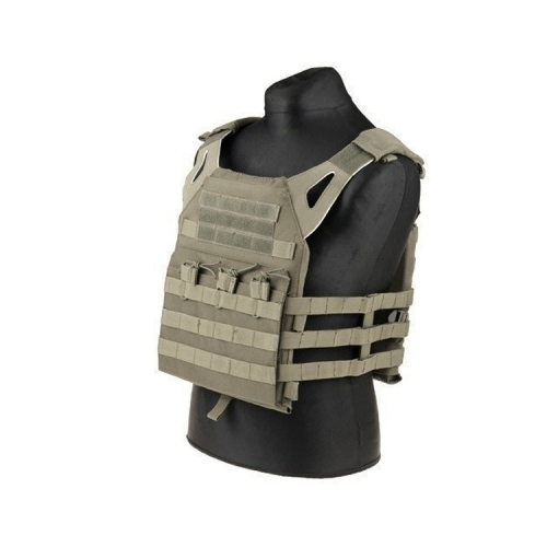 Delta Armory Tactical vest Jump Olive i gruppen Taktisk Utrustning / Airsoft Vst hos Wizeguy Sweden AB (as-da-vest-0003)