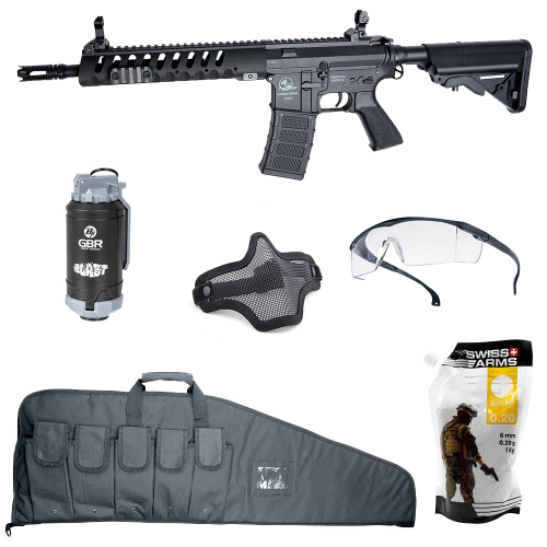 Airsoftpaket - Armalite M15 Light Tactical Carbine i gruppen Airsoft / Airsoft Gevär / Airsoft M4 hos Wizeguy Sweden AB (as-erbju-0017)