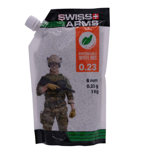 Swiss Arms Platinum Bio 0,23g 1kg i gruppen Airsoft / Airsoft Ammunition / Soft air gun kulor hos Wizeguy Sweden AB (as-ka-bb-00081)