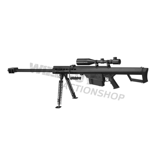 Barrett M82A1 Bolt Action Snipergevr i gruppen Airsoft / Airsoft Gevr / Airsoftgevr full metall hos Wizeguy Sweden AB (as-sw-gun-0001)