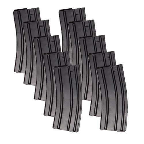 M4 Magasin 10-Pack Svarta 140rd i gruppen Airsoft / Airsoft Magasin hos Wizeguy Sweden AB (asg-19615)