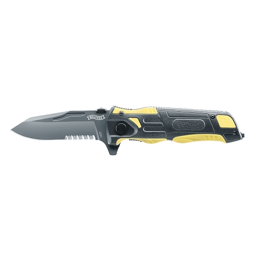 Walther Pro Rescue Knife Gul i gruppen Taktisk Utrustning / Knivar hos Wizeguy Sweden AB (kn-wal-0005)