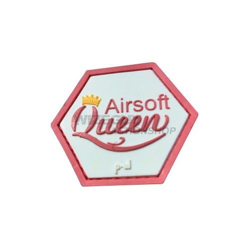 3D Rubber Patch: HEX Airsoft Queen i gruppen Taktisk Utrustning / Patches hos Wizeguy Sweden AB (pw-217001)