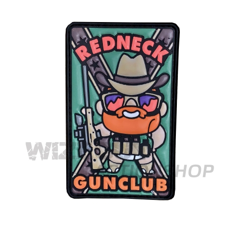 3D Rubber Patch: Redneck Gunclub i gruppen Taktisk Utrustning / Patches hos Wizeguy Sweden AB (pw-293001)