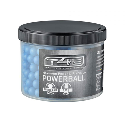 T4E Powerball .43 Gummikulor BL i gruppen Paintball / Paintballs hos Wizeguy Sweden AB (uma-amo-0001)