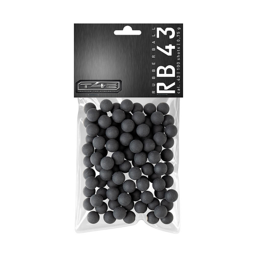 Gummikulor .43 T4E 100-Pack Prac Series i gruppen Paintball / Paintballs hos Wizeguy Sweden AB (uma-amo-0014)