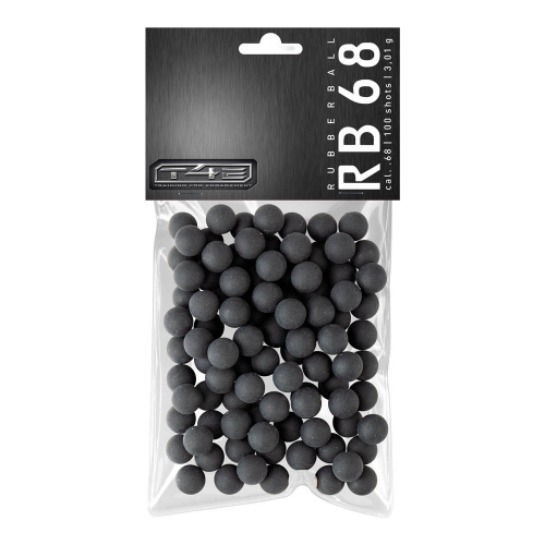 Gummikulor .68 T4E 100-Pack Prac Series i gruppen Paintball / Paintballs hos Wizeguy Sweden AB (uma-amo-0016)