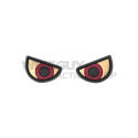 3D Rubber Patch: Angry Eyes
