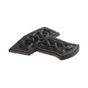 3D Rubber Patch: Thors hammare Drake