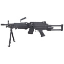 FN M249 Svart AEG 6mm 1J
