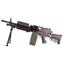 FN Herstal LMG MK46 AEG Svart 6mm 1,5J