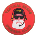 3D Rubber Patch: Tactical Beard Owners Club Rd/Brun