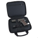Swiss Arms Soft case fr 2 pistoler Svart