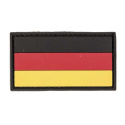 3D Patch Tysk Flagga Liten