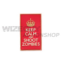 3D Rubber Patch: Keep calm and shoot Zombies