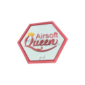 3D Rubber Patch: HEX Airsoft Queen