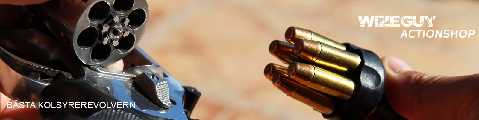 Bast i test kolsyrerevolver