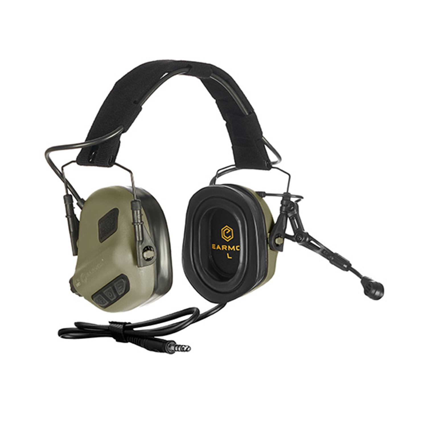 Earmor m32 plus hörselskydd foliage green 1 Earmor m32 plus
