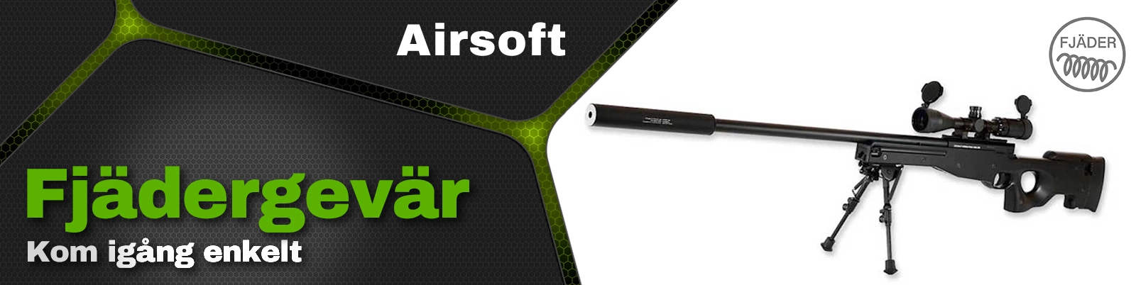 Guide airsoft gevar fjader