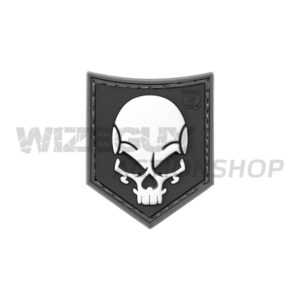 Alternative view of 3D Rubber Patch: SOF Skull SWAT