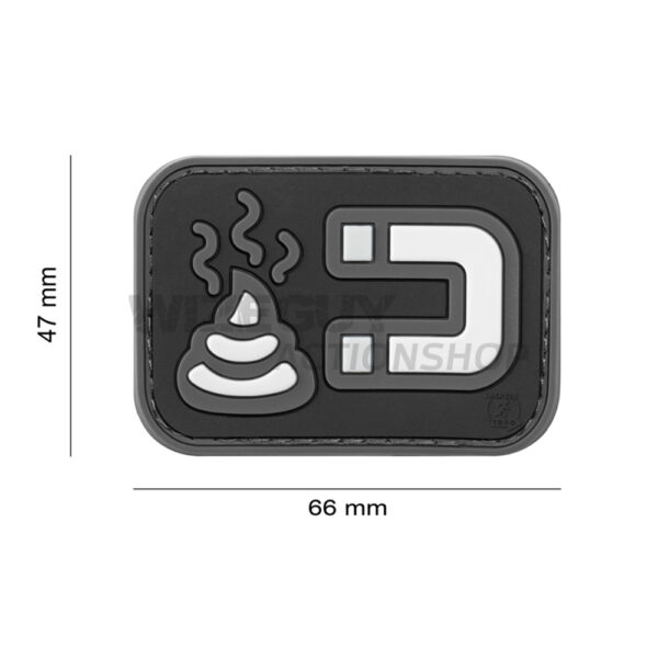 JTG Rubber Patch: Shit Magnet Svart - Bild 5