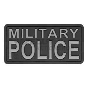 3D Rubber Patch: Military Police SWAT