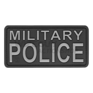 Alternative view of 3D Rubber Patch: Military Police SWAT