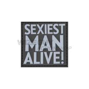 3D Rubber Patch: Sexiest Man Alive SWAT