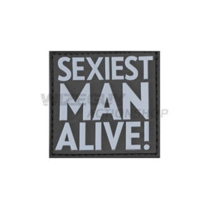 Alternative view of 3D Rubber Patch: Sexiest Man Alive SWAT