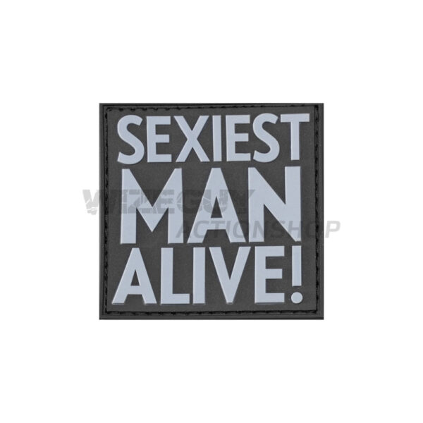 3D Rubber Patch: Sexiest Man Alive SWAT - Bild 2