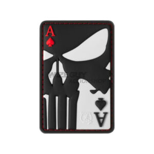 3D Rubber Patch: Punisher Ace of Spades
