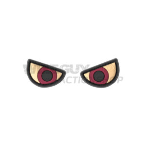 Alternative view of 3D Rubber Patch: Angry Eyes
