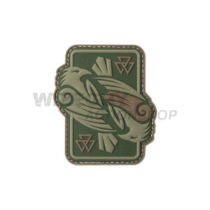 Alternative view of 3D Rubber Patch: Odin Raven Multicam
