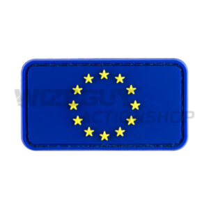 Alternative view of 3D Rubber Patch: EU Flagga