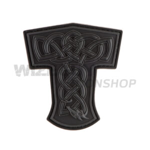 3D Rubber Patch: Thors hammare Drake