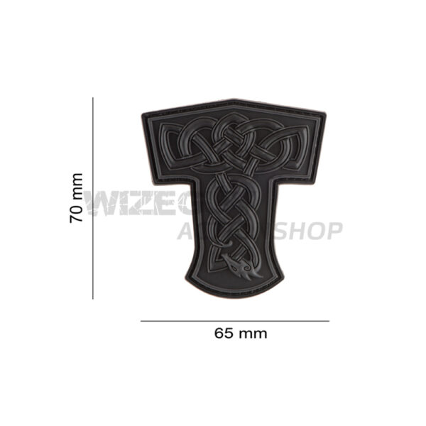 3D Rubber Patch: Thors hammare Drake - Bild 6