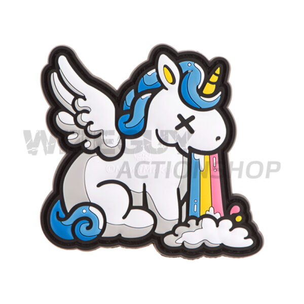3D Rubber Patch: Unicorn Not Drunk - Bild 2
