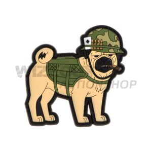 Alternative view of 3D Rubber Patch: Nam Pug Tactipug