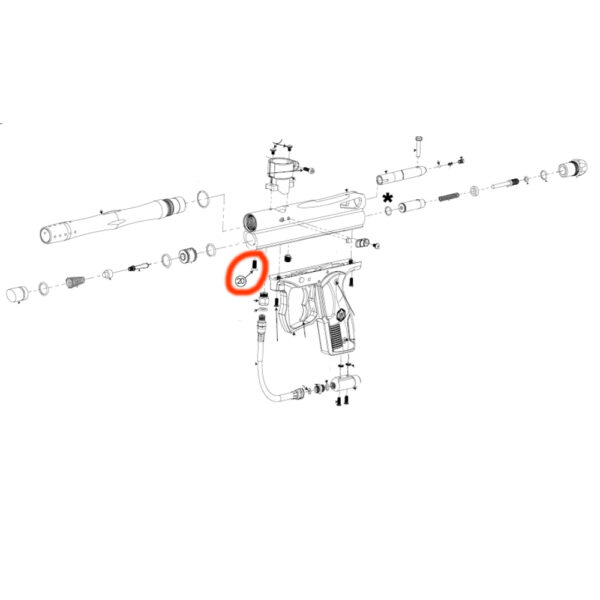 Spyder Victor Valve - Trigger Frame Screw - Bild 2