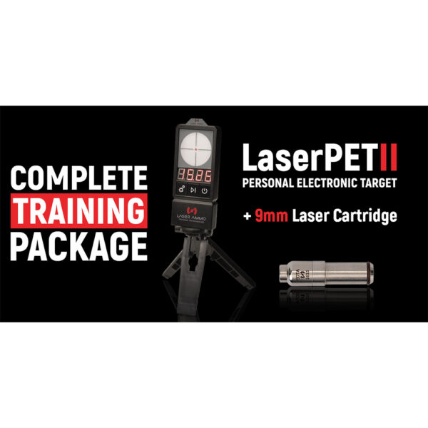 Laser-Ammo PET II Måltavla V2 + 9mm Patron Röd laser - Bild 5