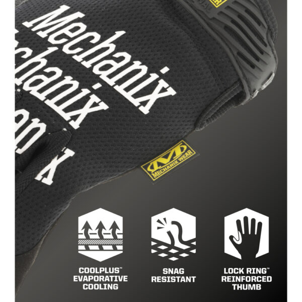 Mechanix Wear Original Handskar Svarta - Bild 6