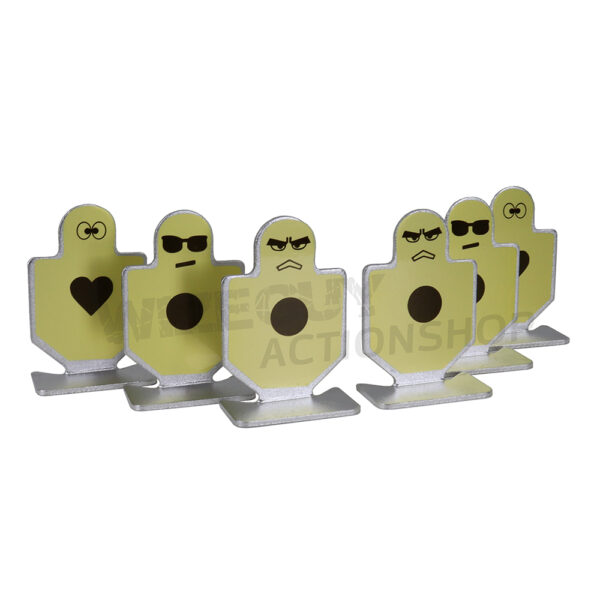 Alpine Arsenal Måltavlor Emoji 6-pack - Bild 2
